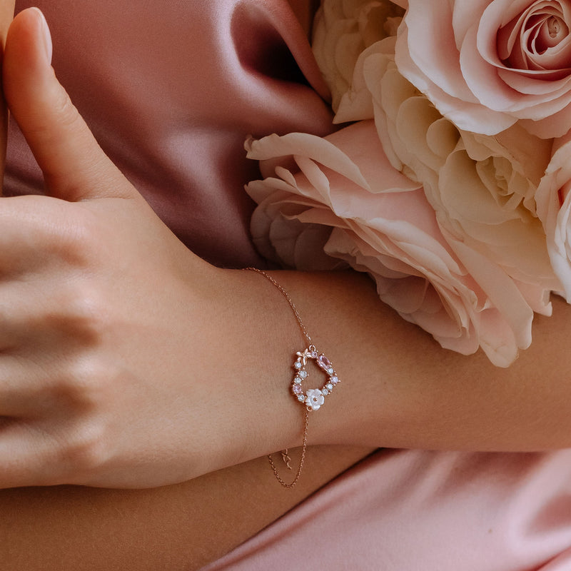 Bracelet Sparkling Heart, S925