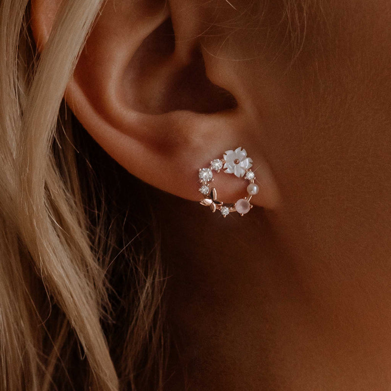 Ensemble Fleurs de Printemps Blanches