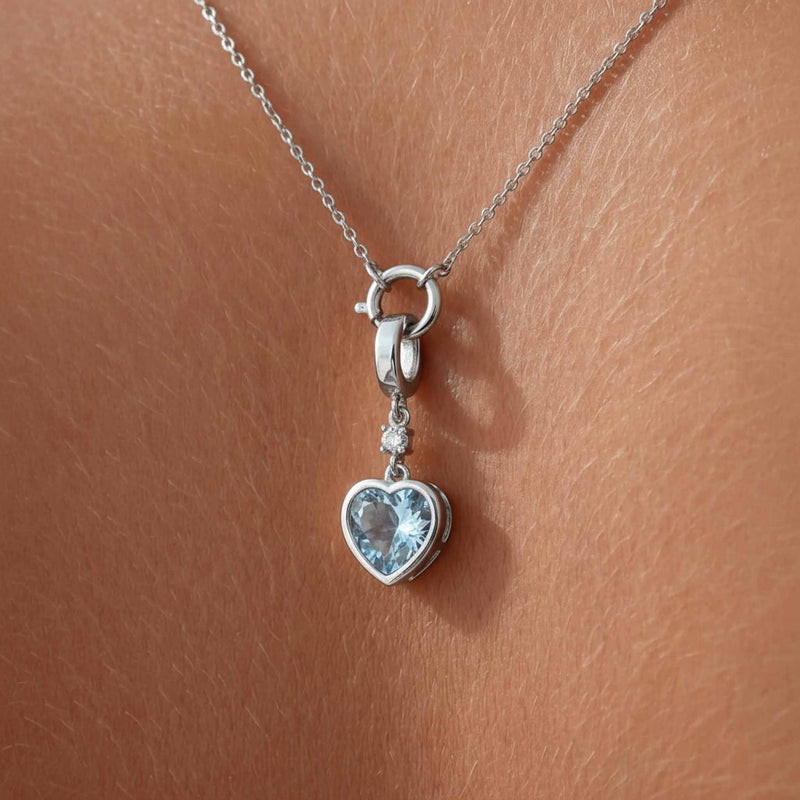 Something Blue Charm, argent