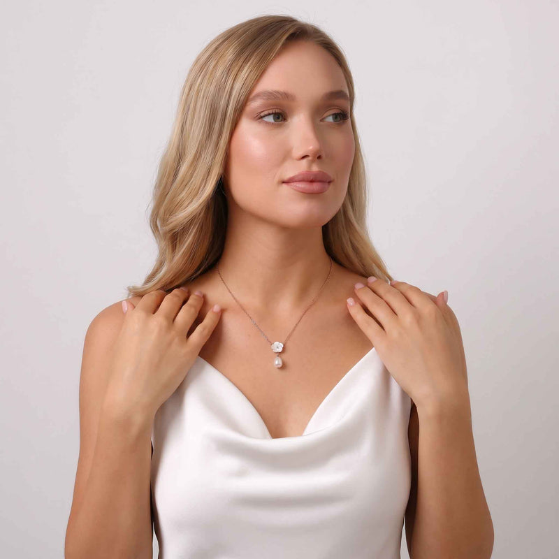 Collier Pearl Drop