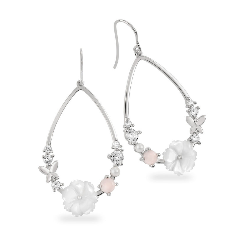 Orecchini Dahlia argento