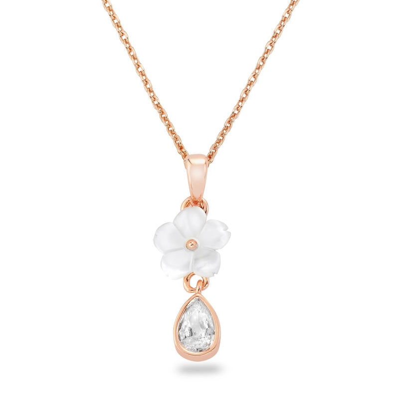 Collier Flower Drop, S925