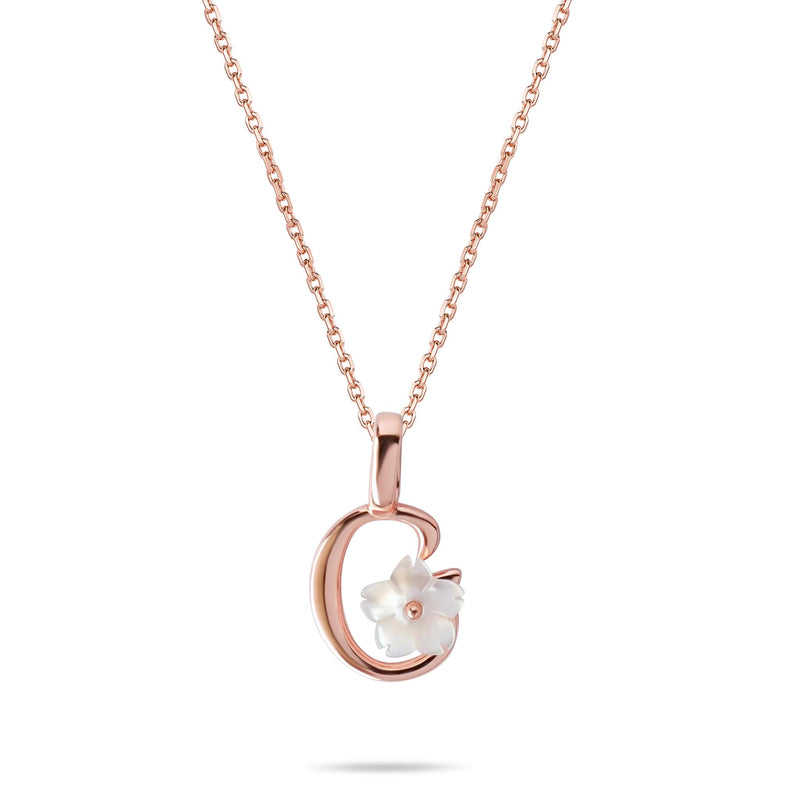 Collana con ciondolo iniziale