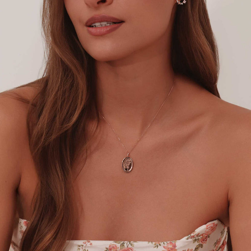 Collana con fiore di nascita