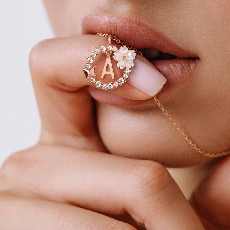 Collier Lettre, S925