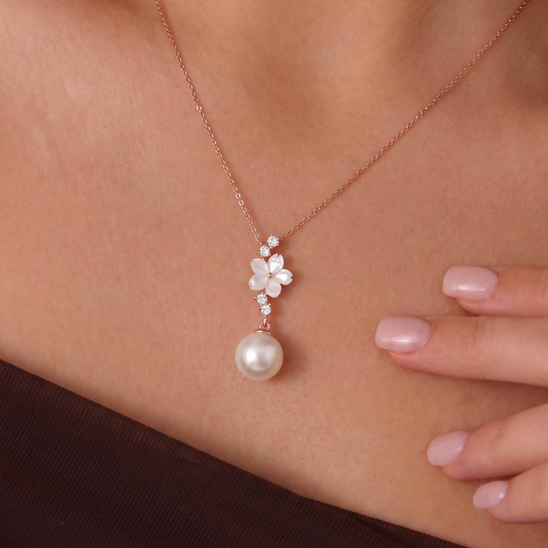 Collier Cascade Pearl
