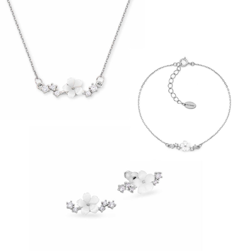 Ensemble Sparkle Argent S925