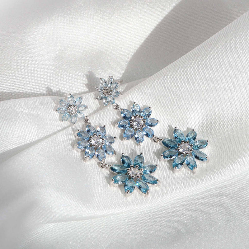 Orecchini blu irresistibili