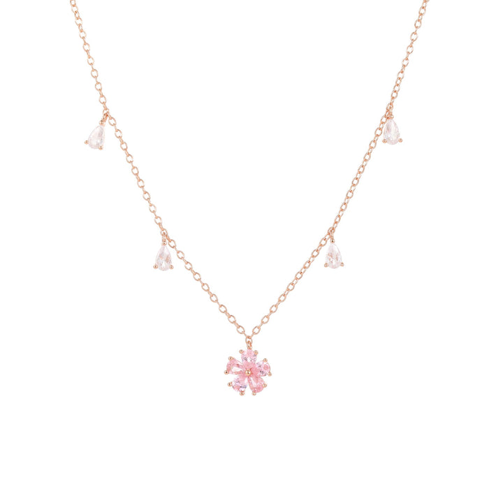 Collier Rosalia en fleurs
