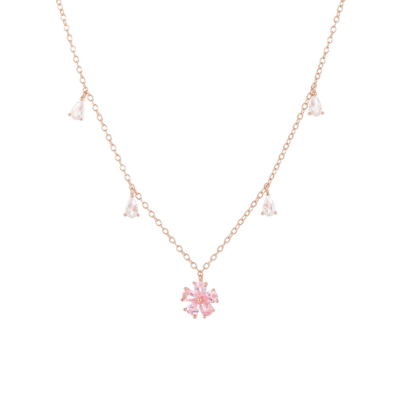 Collier Rosalia en fleurs