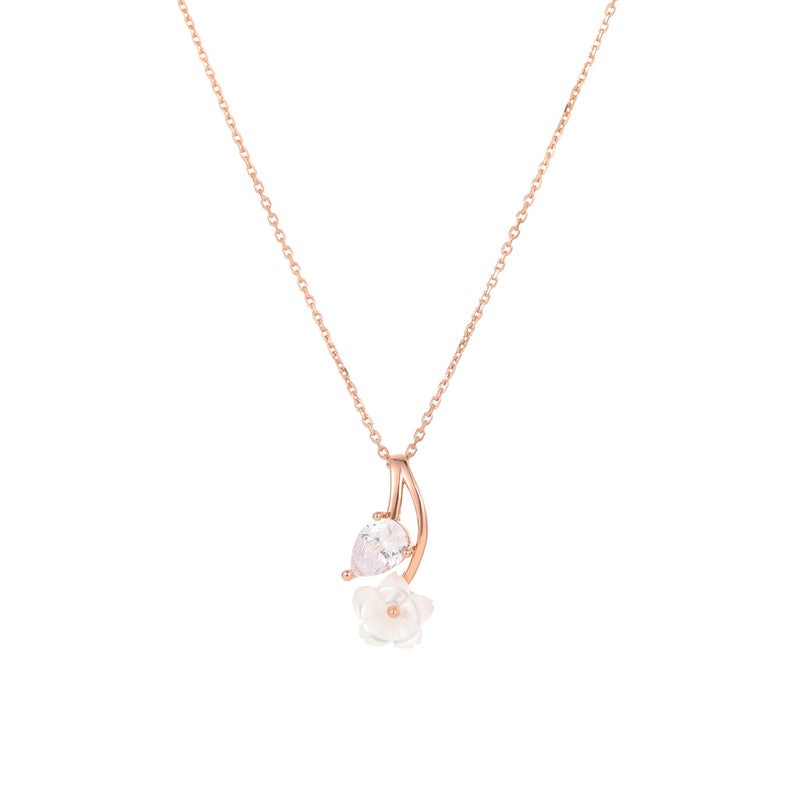 Dewdrop Flower Necklace