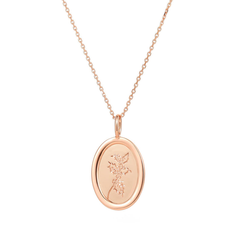 Collana con fiore di nascita