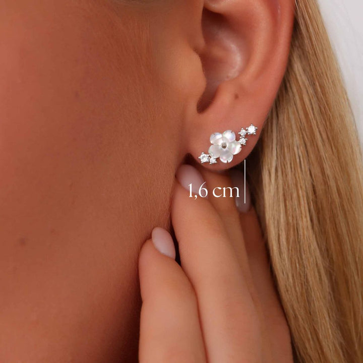 Boucles d'oreilles Sparkle, argent