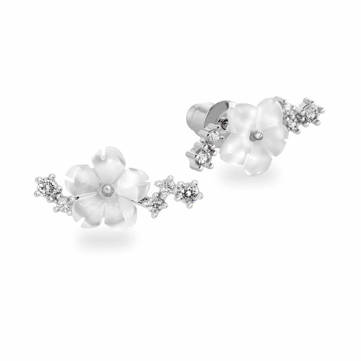 Boucles d'oreilles Sparkle, argent, S925