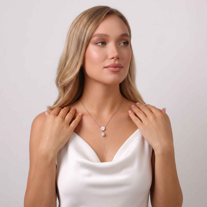 Collier Pearl Drop