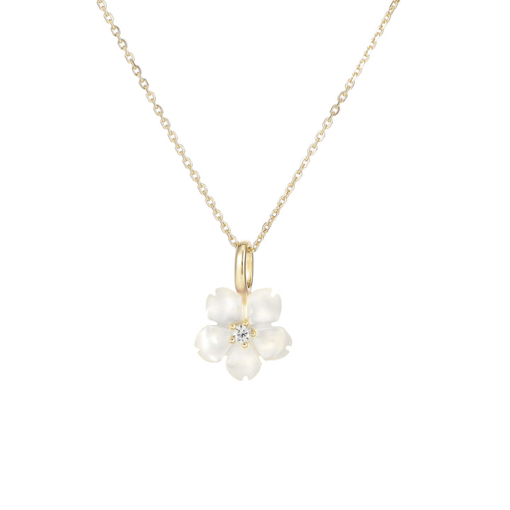 Birthstone Necklace Gold