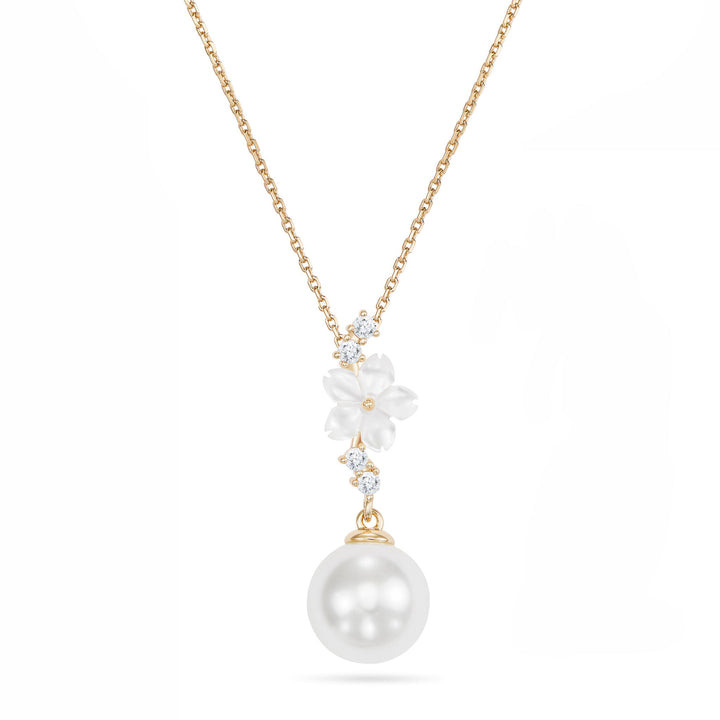 Collier Cascade Pearl Or