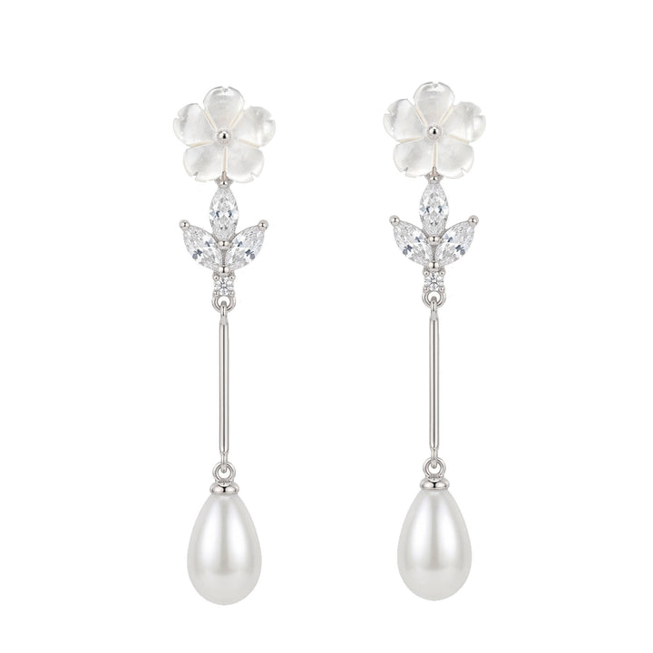 Boucles d'oreilles Clara Drop Argent