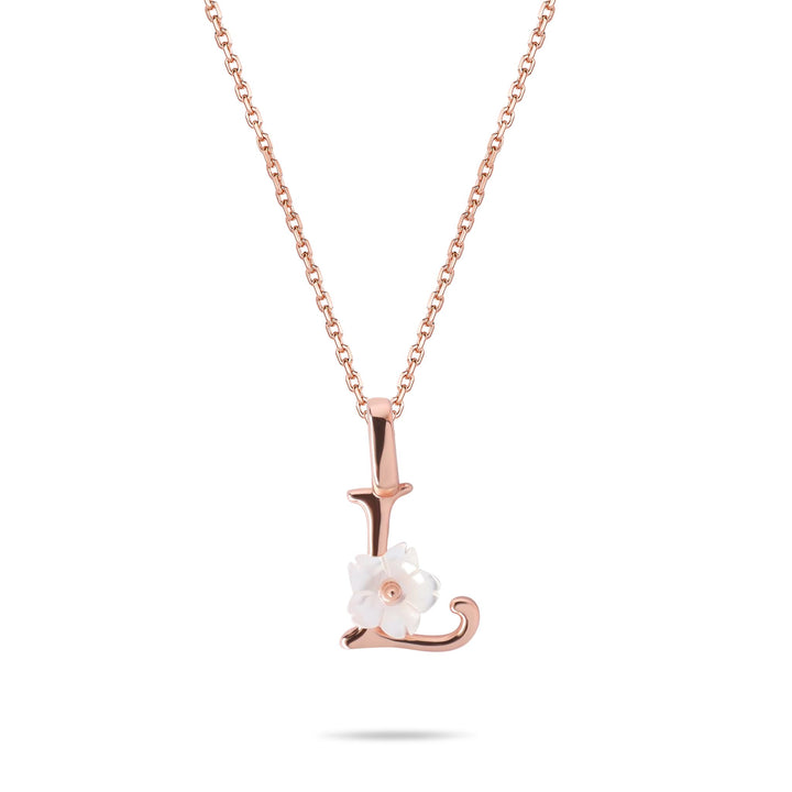 Collana con ciondolo iniziale