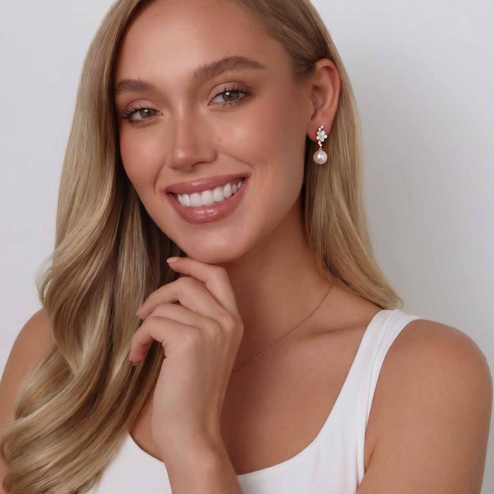 Cascade Pearl Earrings