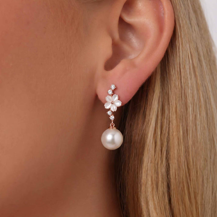 Cascade Pearl Earrings