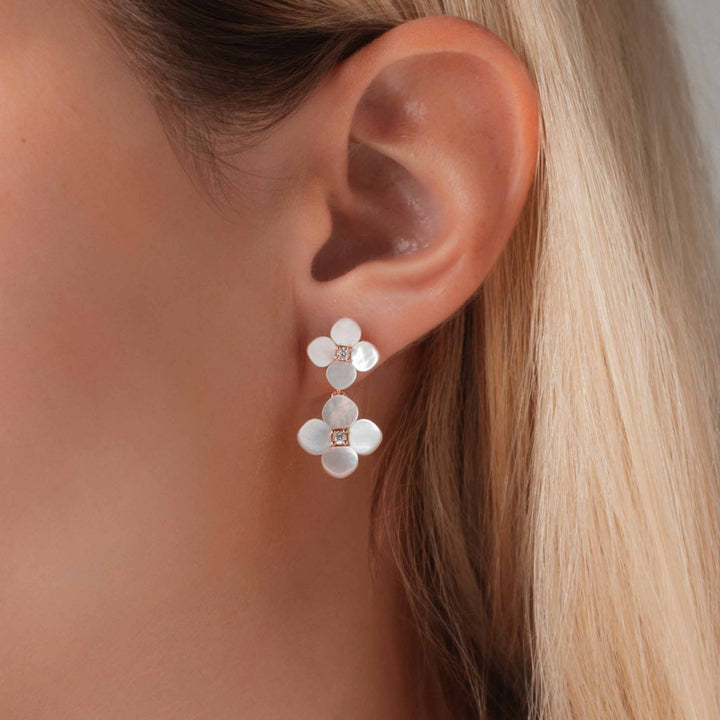 Boucles d'oreilles Pearl Petals