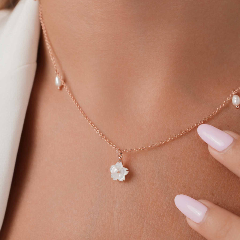 Collier Charme de Perles, S925