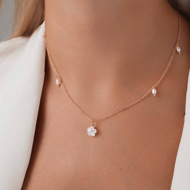 Collier Charme de Perles, S925