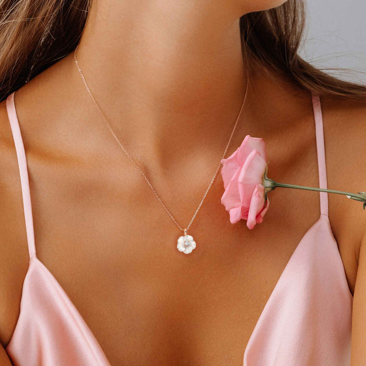 Collier Pearl Bloom, S925
