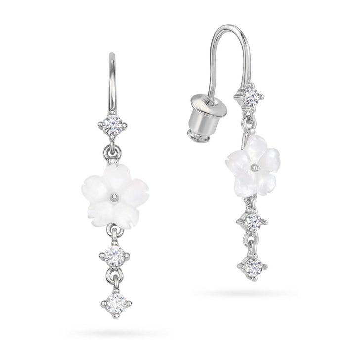 Aura Earrings Silver
