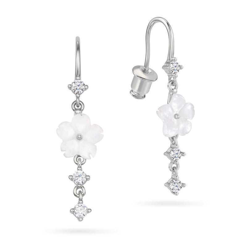 Aura Earrings Silver
