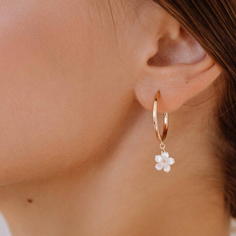 Créoles Fleur Délicate