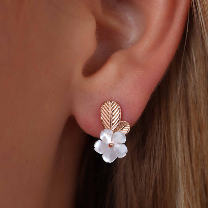 Boucles d'oreilles Leaf Bloom