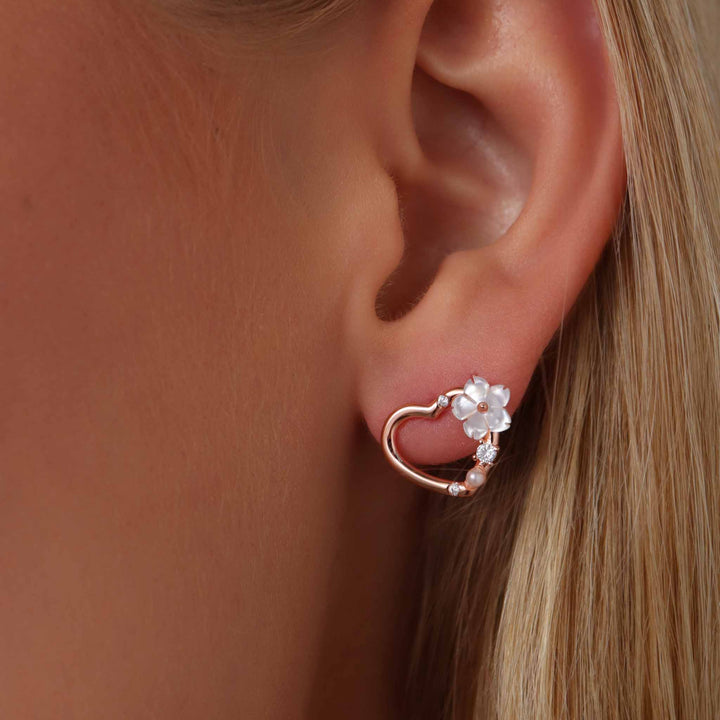 Boucles d'oreilles Heart in Love