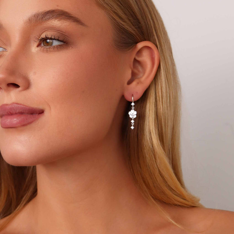 Aura Earrings Silver