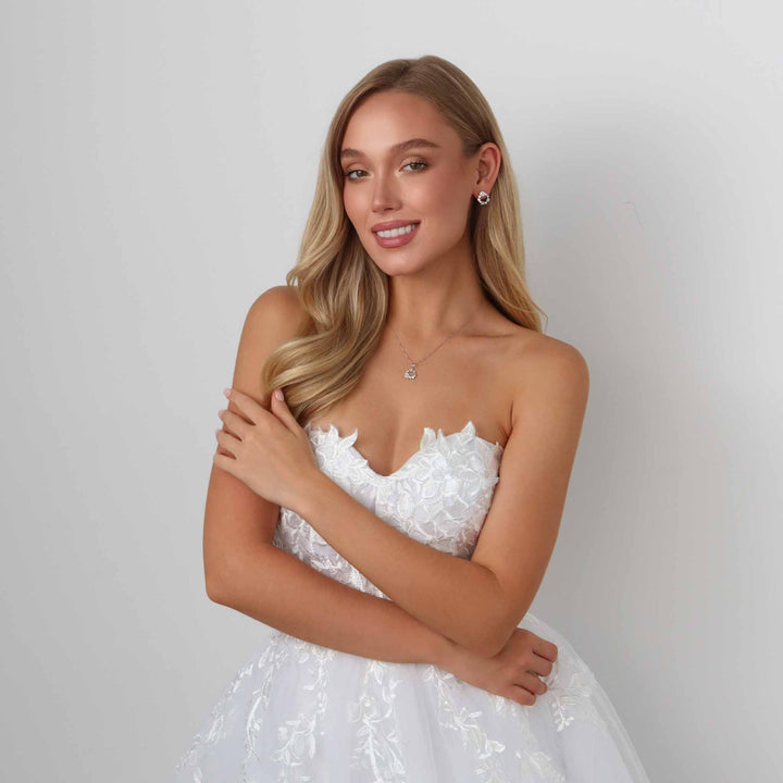 Ensemble Fleur de Printemps, argent