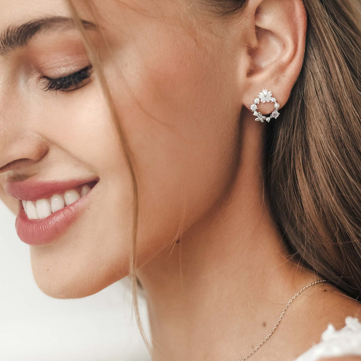 Ensemble Fleur de Printemps, argent