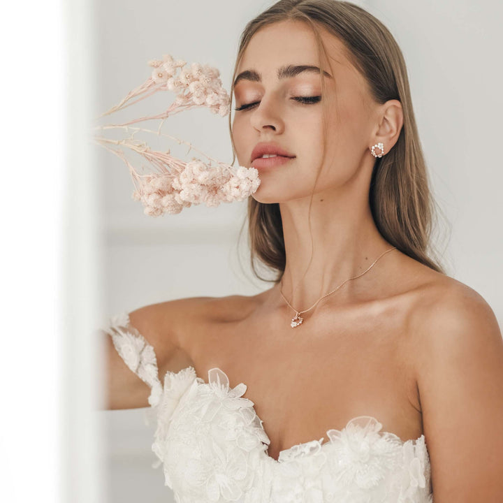 Ensemble Fleur Blanche Printemps