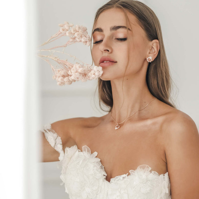 Ensemble Fleur Blanche Printemps