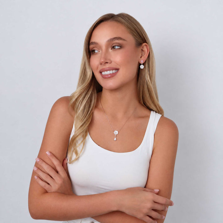 Pink Bloom Earrings