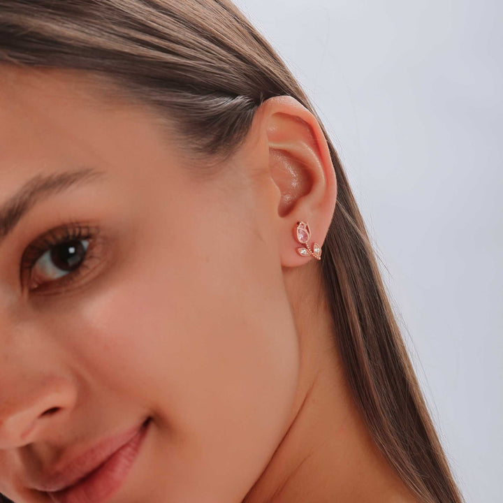 Boucles d'oreilles tulipes