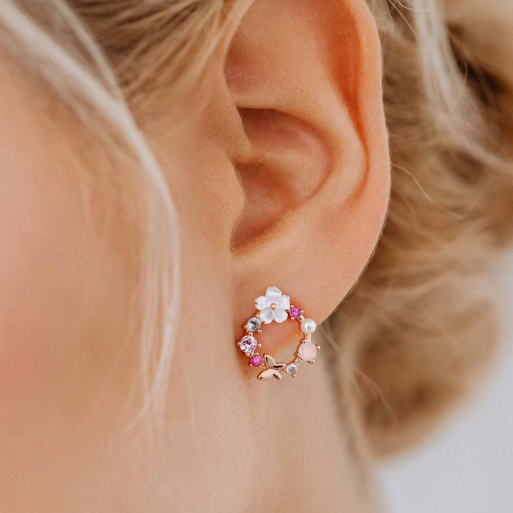 Boucles d'oreilles Fleurs de Printemps
