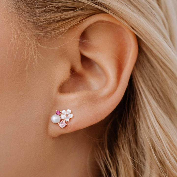 Boucles d'oreilles Pink Blossom
