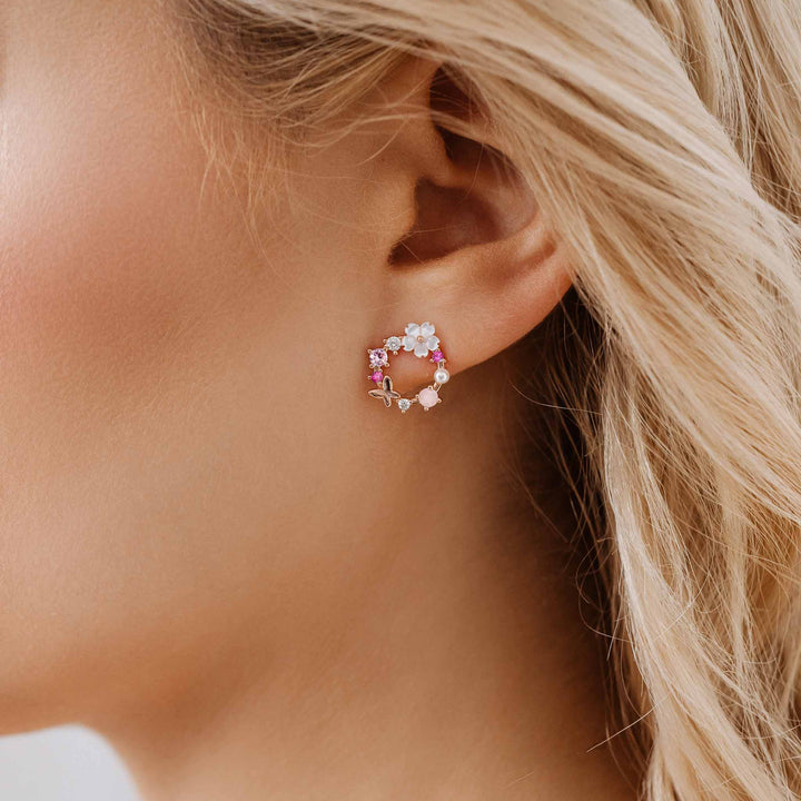 Boucles d'oreilles Fleurs de Printemps