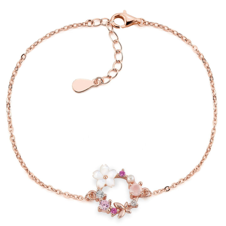 Bracelet Fleurs de Printemps, S925