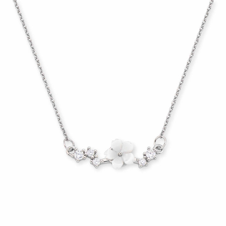 Collier De Fleurs Sparkle Argent, S925