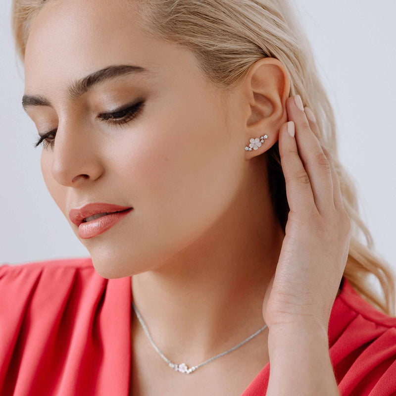 Ensemble Sparkle Argent S925